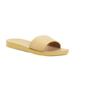 ANTELOPE Yellow Leather Adica Comfort Sandals
